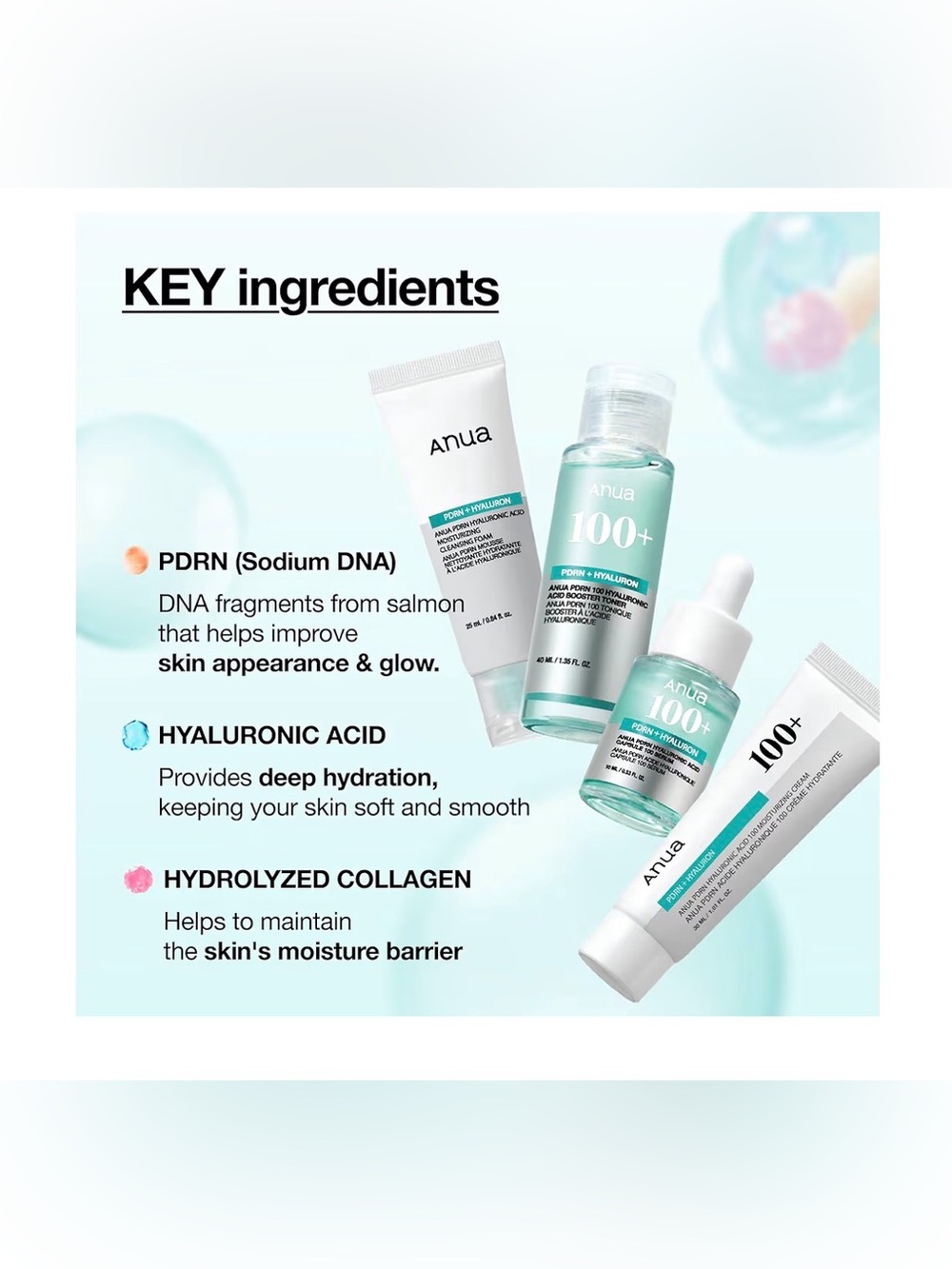 Anua PDRN Glow Essential Starter Kit| 4 products - Picture 3 of 5